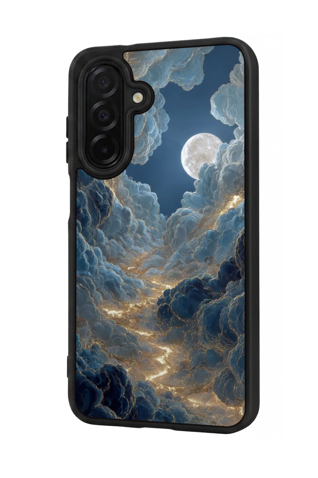 Samsung Galaxy A26 Uyumlu Ay Tasarımlı Glossy Premium Kılıf