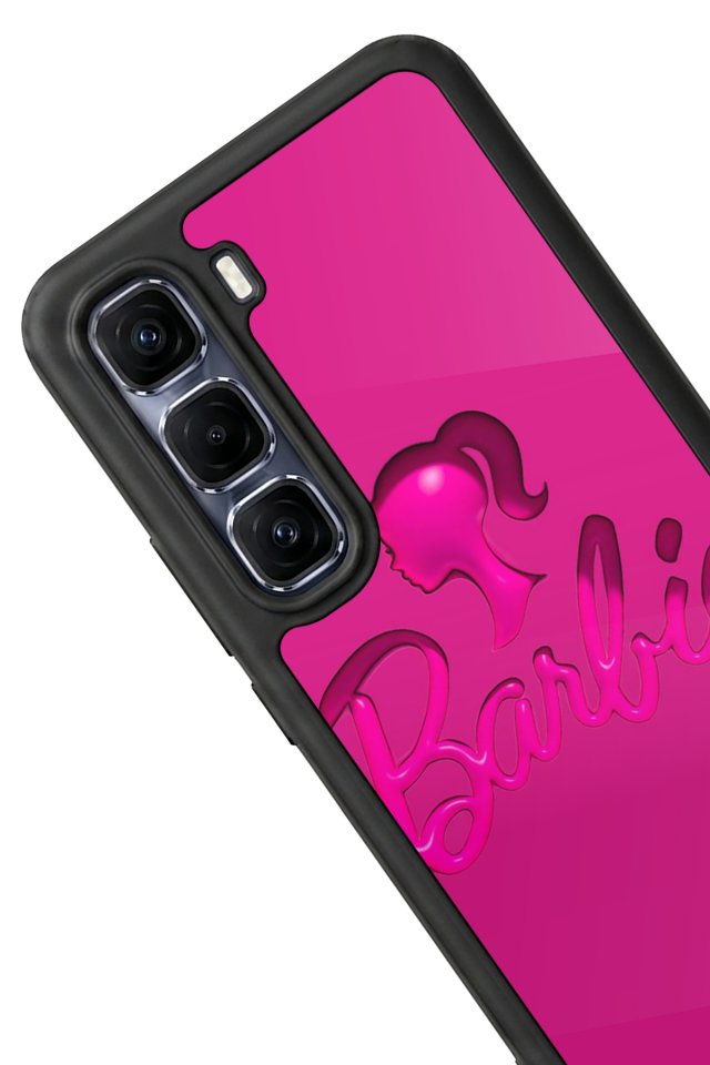 Infinix Hot 60 Pro Plus Uyumlu Barbie Tasarımlı Glossy Premium Kılıf