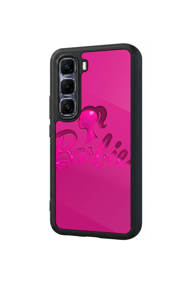 Infinix Hot 60 Pro Plus Uyumlu Barbie Tasarımlı Glossy Premium Kılıf