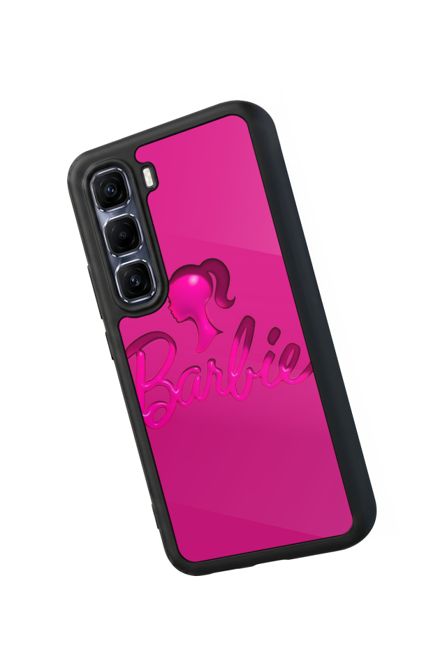 Infinix Hot 60 Pro Plus Uyumlu Barbie Tasarımlı Glossy Premium Kılıf