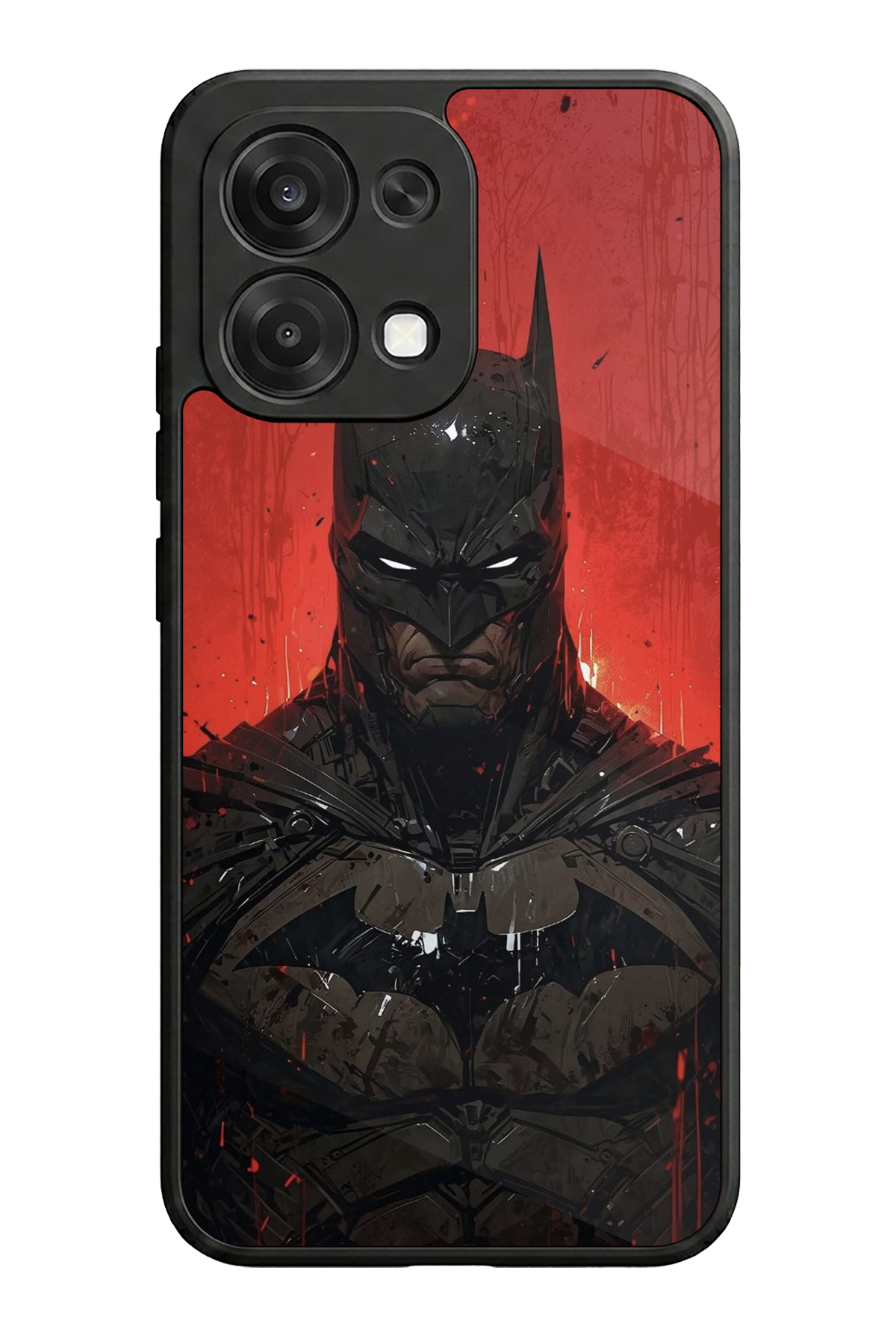 Oppo A6 Pro Uyumlu Batman Tasarımlı Glossy Premium Kılıf