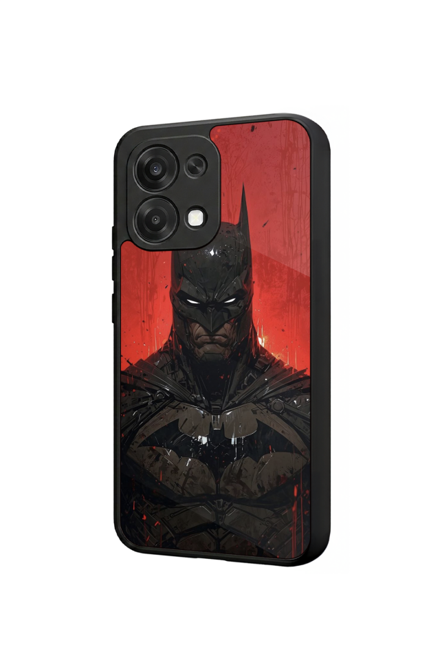 Oppo A6 Pro Uyumlu Batman Tasarımlı Glossy Premium Kılıf