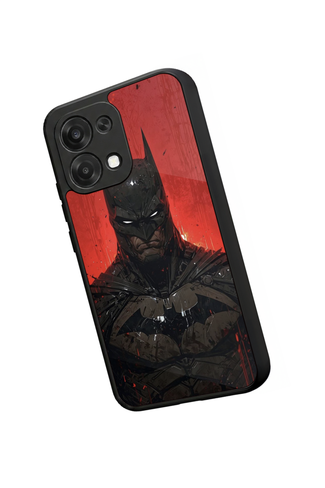 Oppo A6 Pro Uyumlu Batman Tasarımlı Glossy Premium Kılıf