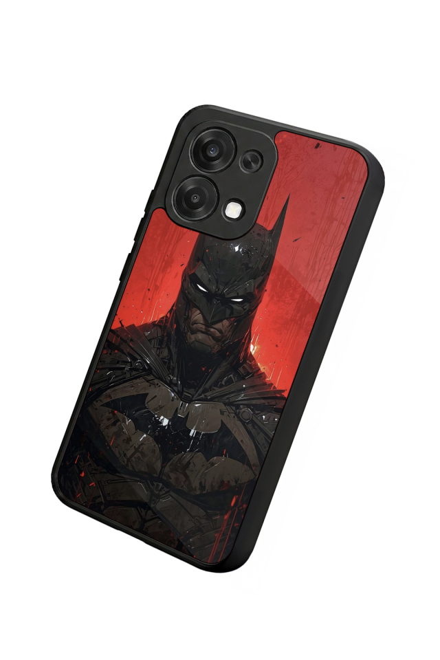 Oppo A6 Pro Uyumlu Batman Tasarımlı Glossy Premium Kılıf