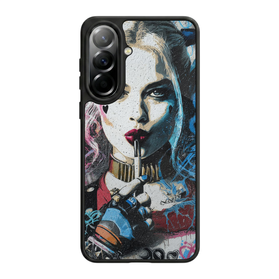 Samsung Galaxy A57 Uyumlu HarleyQueen Tasarımlı Glossy Premium Kılıf
