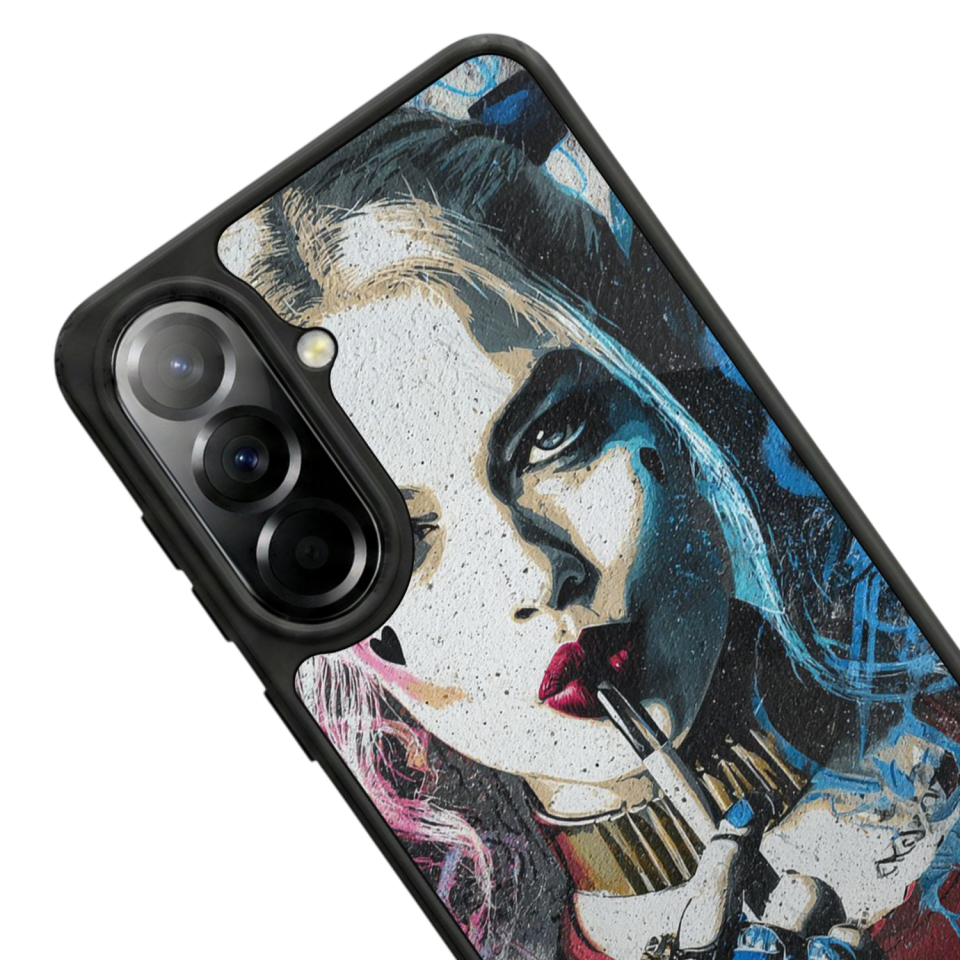 Samsung Galaxy A57 Uyumlu HarleyQueen Tasarımlı Glossy Premium Kılıf