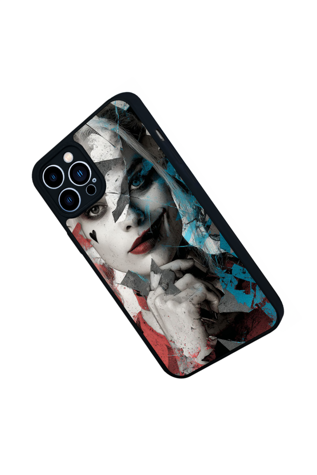 iPhone 12 Pro Max Uyumlu HarleyQueen Tasarımlı Glossy Premium Kılıf