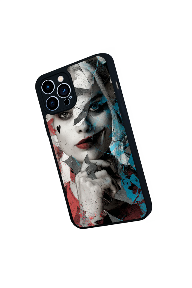 iPhone 12 Pro Max Uyumlu HarleyQueen Tasarımlı Glossy Premium Kılıf