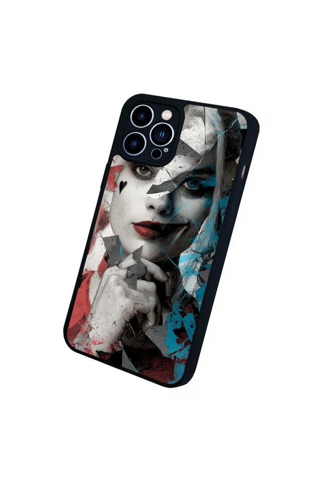 iPhone 12 Pro Max Uyumlu HarleyQueen Tasarımlı Glossy Premium Kılıf