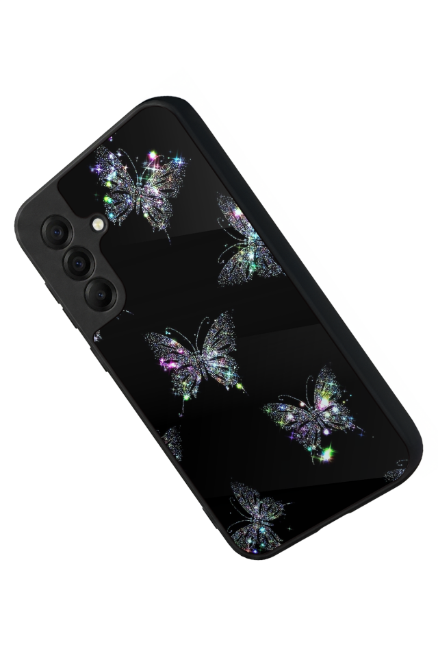 Samsung Galaxy A17 Uyumlu Kelebek Tasarımlı Glossy Premium Kılıf