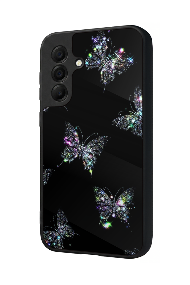 Samsung Galaxy A17 Uyumlu Kelebek Tasarımlı Glossy Premium Kılıf