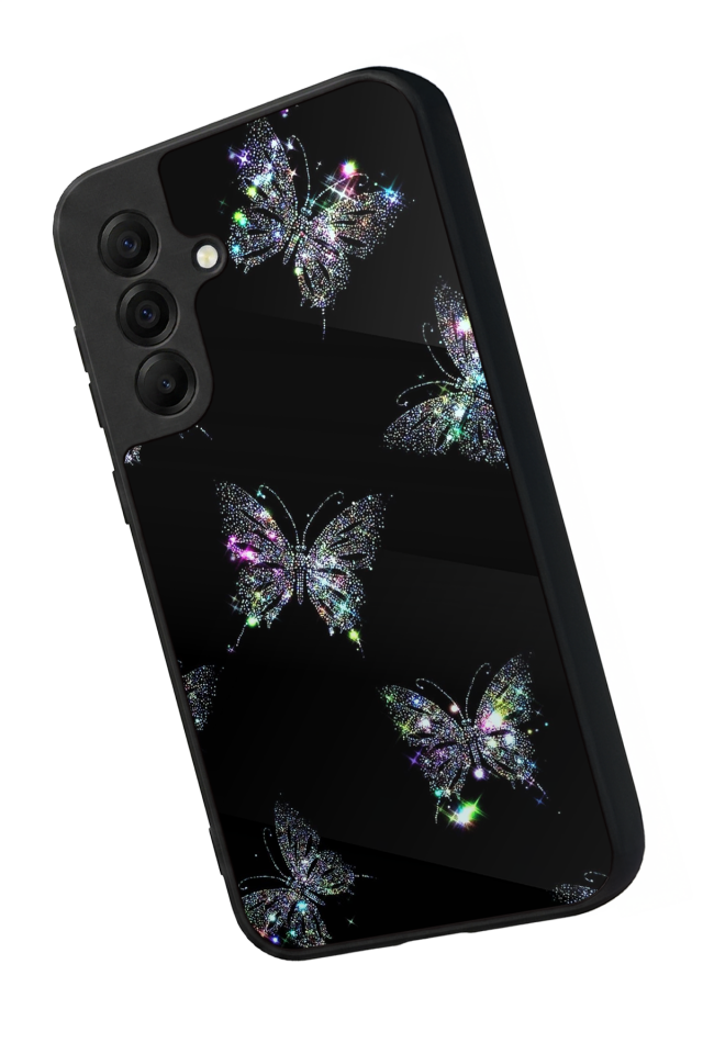 Samsung Galaxy A17 Uyumlu Kelebek Tasarımlı Glossy Premium Kılıf