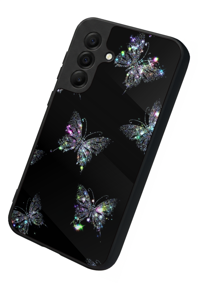 Samsung Galaxy A17 Uyumlu Kelebek Tasarımlı Glossy Premium Kılıf