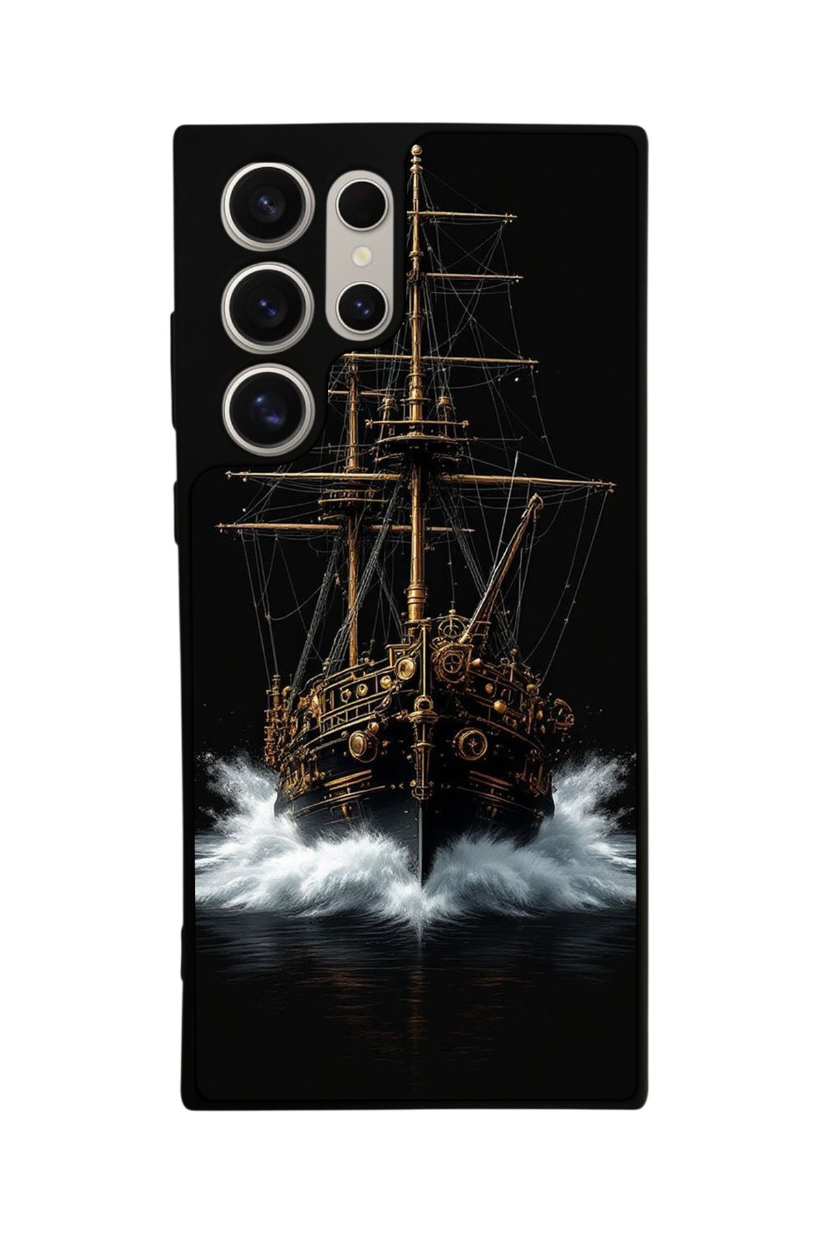 Samsung Galaxy S22 Ultra Uyumlu Korsan Tasarımlı Glossy Premium Kılıf