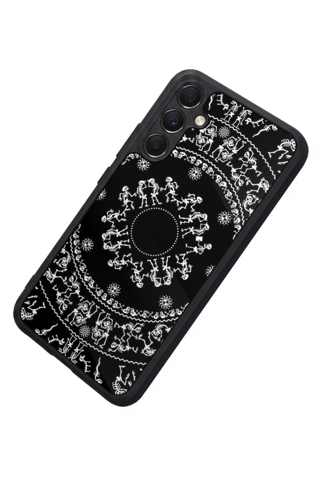 Samsung Galaxy M34 Uyumlu Mandala Tasarımlı Glossy Premium Kılıf