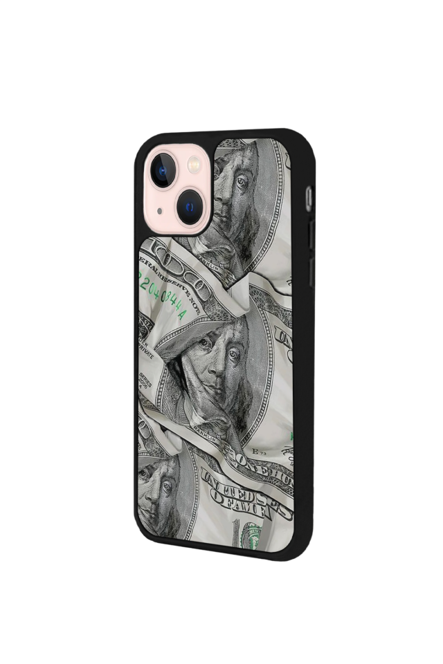 iPhone 15 Uyumlu Money Para Tasarımlı Glossy Premium Kılıf