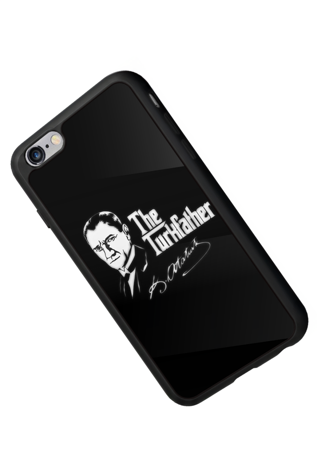iPhone 6s Plus Uyumlu Mustafa Kemal Ataturk Tasarımlı Glossy Premium Kılıf