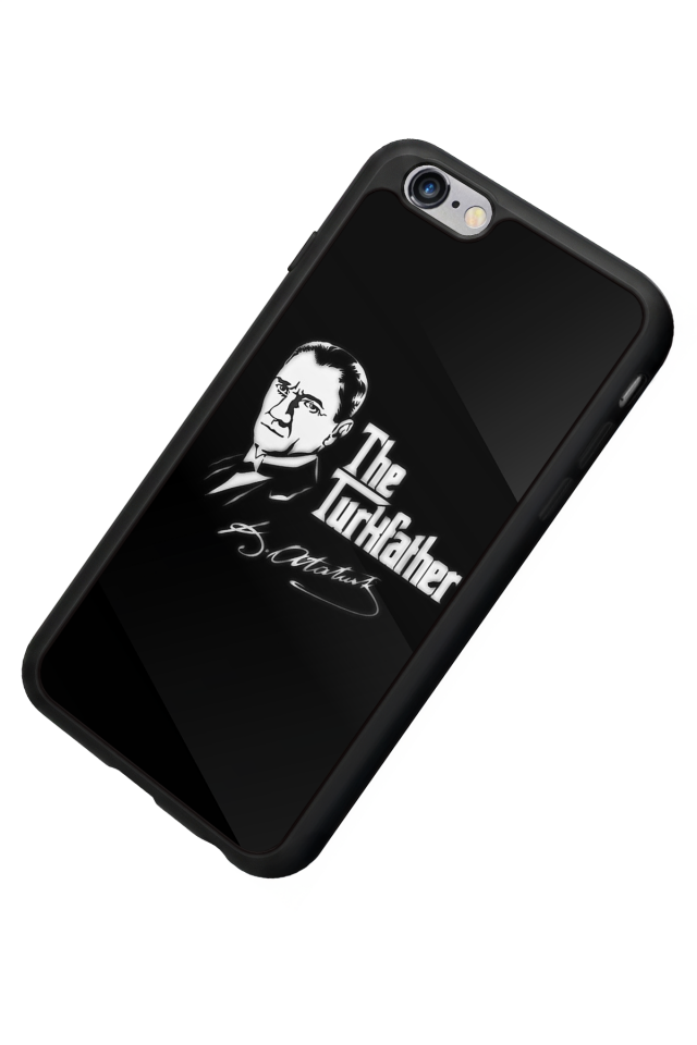 iPhone 6s Plus Uyumlu Mustafa Kemal Ataturk Tasarımlı Glossy Premium Kılıf