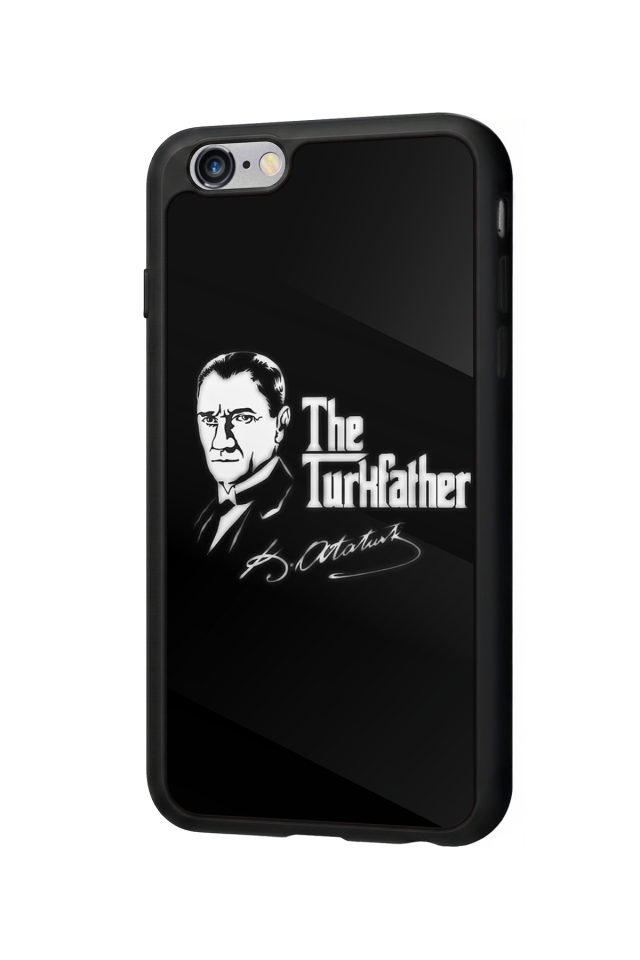 iPhone 6s Plus Uyumlu Mustafa Kemal Ataturk Tasarımlı Glossy Premium Kılıf