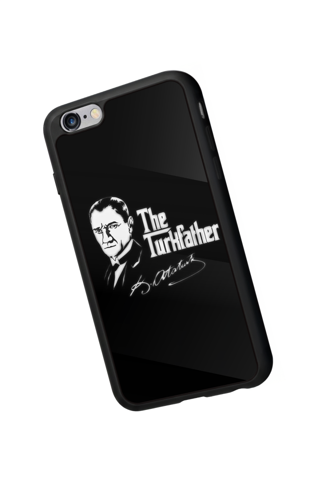 iPhone 6s Plus Uyumlu Mustafa Kemal Ataturk Tasarımlı Glossy Premium Kılıf