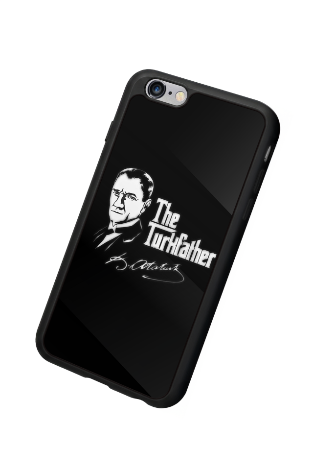 iPhone 6s Plus Uyumlu Mustafa Kemal Ataturk Tasarımlı Glossy Premium Kılıf