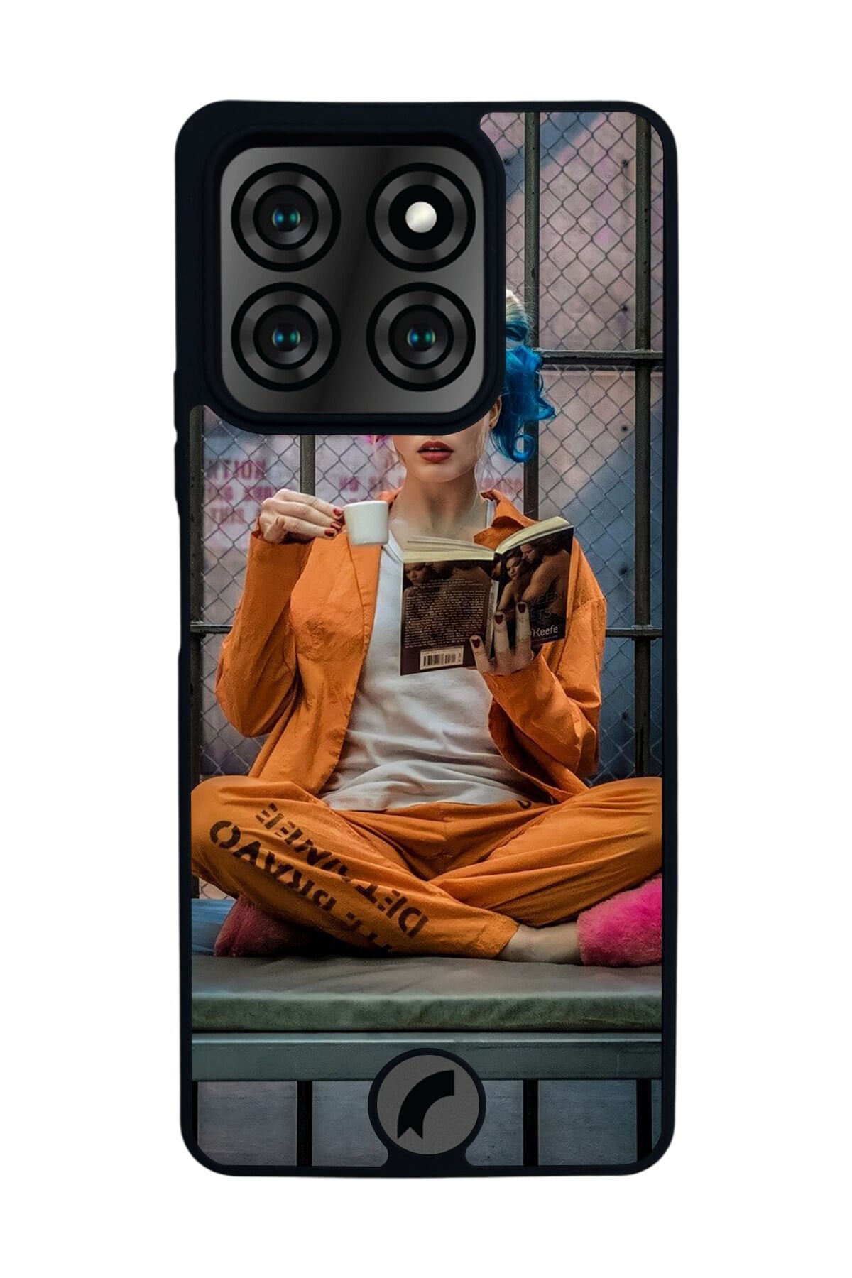 Reeder S71 Uyumlu HarleyQueen Tasarımlı Glossy Premium Kılıf