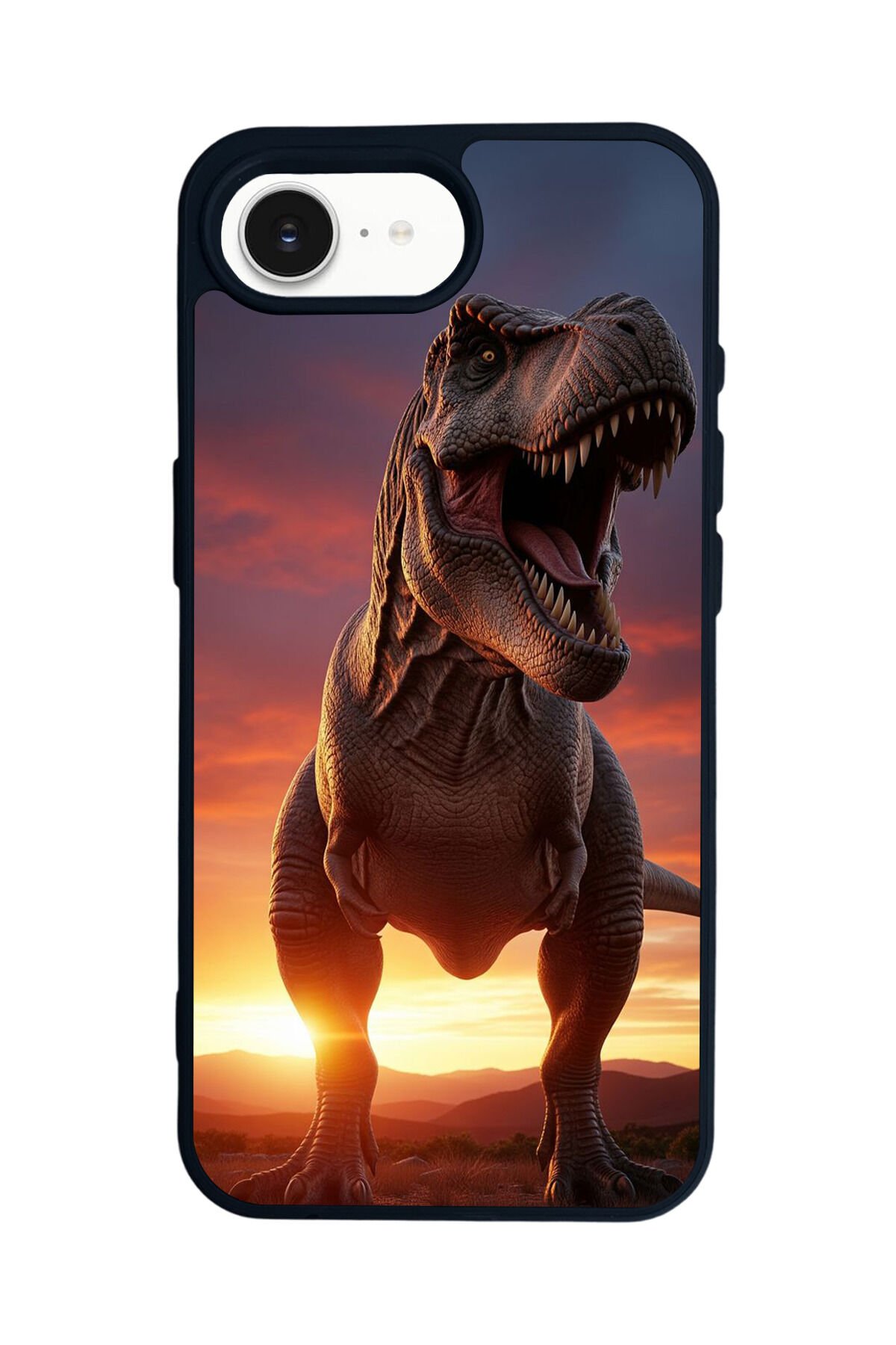 iPhone 16E Uyumlu T-ReiPhone 16E Tasarımlı Glossy Premium Kılıf