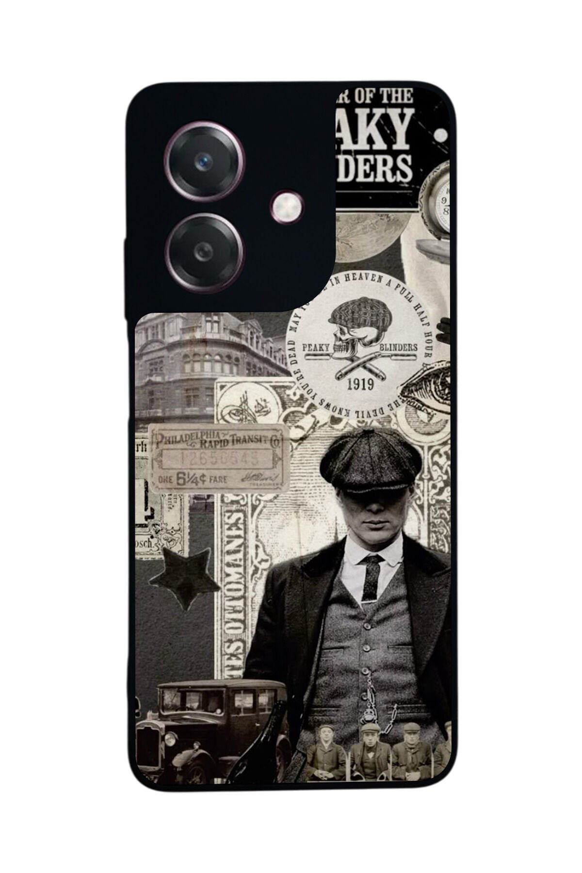 Oppo A3 5G Uyumlu Peaky Blinders Tasarımlı Glossy Premium Kılıf