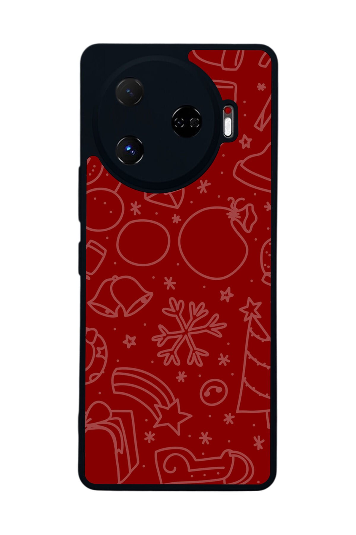 Tecno Camon 30 Pro Uyumlu Yilbasi Christmas Tasarımlı Glossy Premium Kılıf