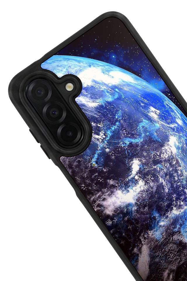 Samsung Galaxy A26 Uyumlu Ay Tasarımlı Glossy Premium Kılıf