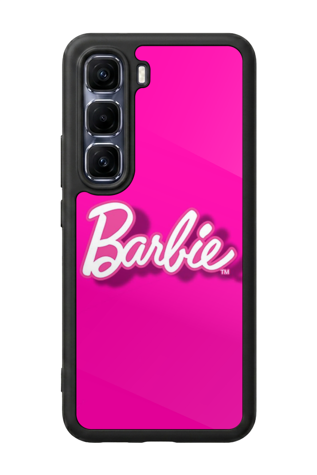 Infinix Hot 60 Pro Plus Uyumlu Barbie Tasarımlı Glossy Premium Kılıf