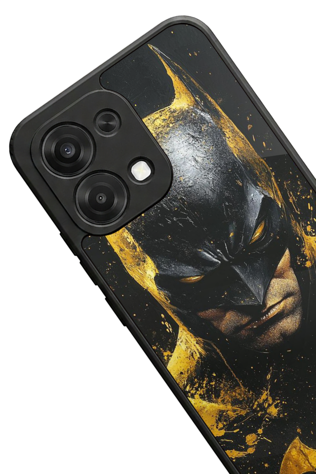 Oppo A6 Pro Uyumlu Batman Tasarımlı Glossy Premium Kılıf