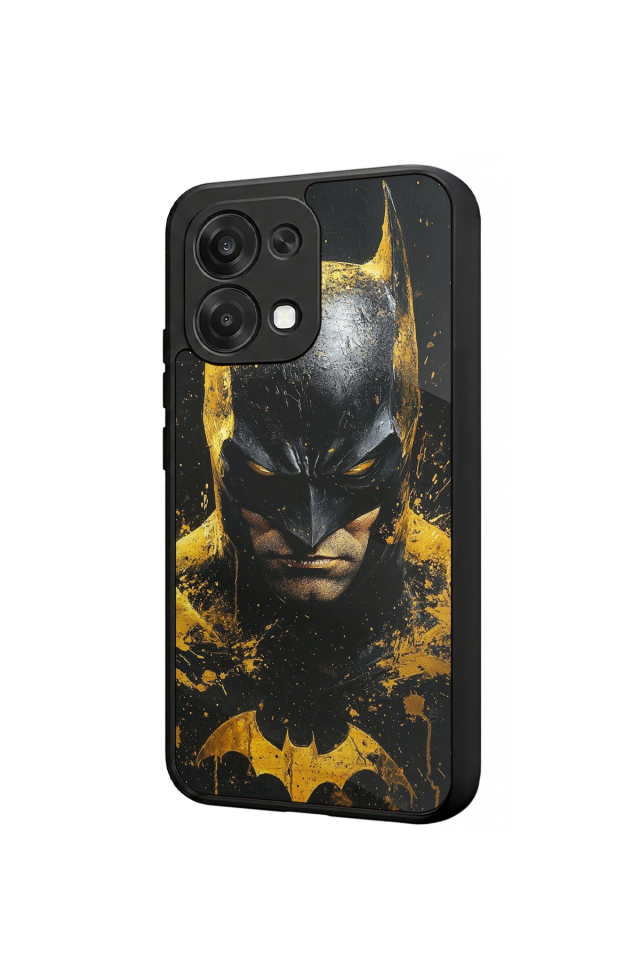 Oppo A6 Pro Uyumlu Batman Tasarımlı Glossy Premium Kılıf