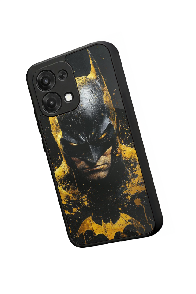 Oppo A6 Pro Uyumlu Batman Tasarımlı Glossy Premium Kılıf