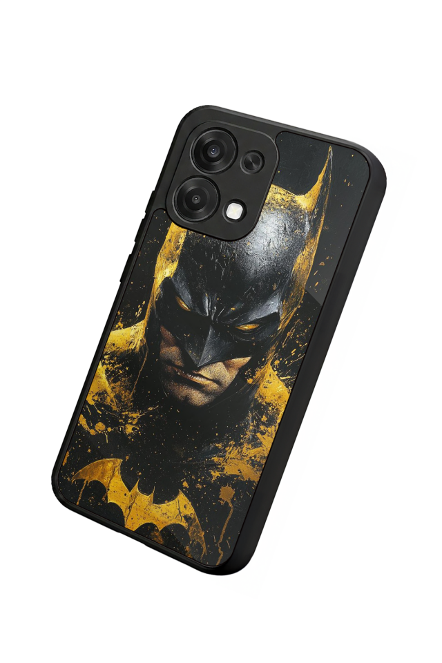 Oppo A6 Pro Uyumlu Batman Tasarımlı Glossy Premium Kılıf