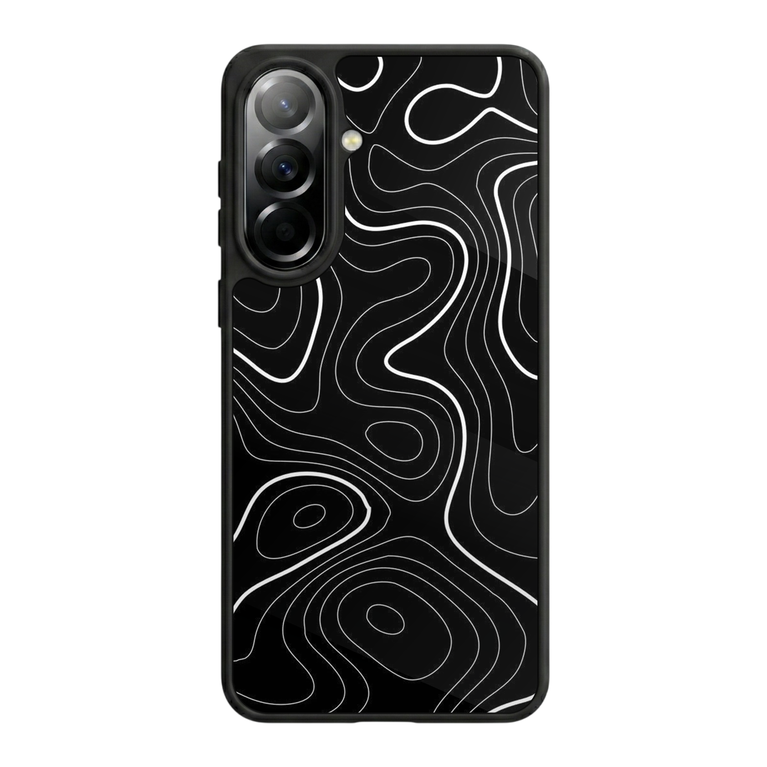 Samsung Galaxy A37 Uyumlu Çizgi Sanatı Tasarımlı Glossy Premium Kılıf