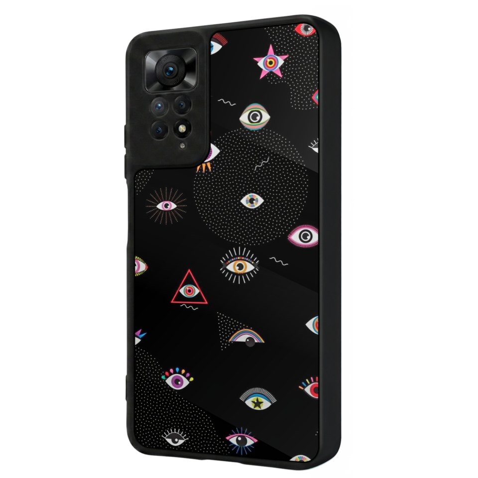 Xiaomi Redmi Note 12 Pro Uyumlu Göz Tasarımlı Glossy Premium Kılıf