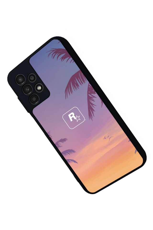 Samsung Galaxy A13 Uyumlu GTA Tasarımlı Glossy Premium Kılıf