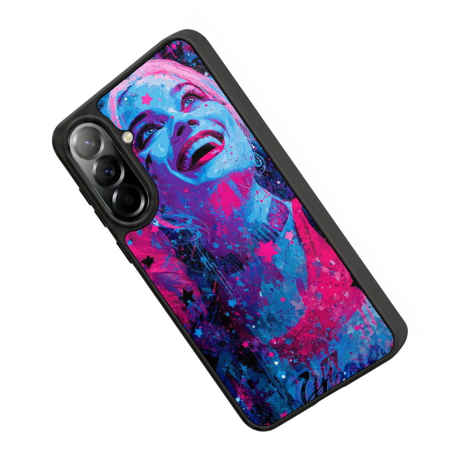 Samsung Galaxy A57 Uyumlu HarleyQueen Tasarımlı Glossy Premium Kılıf