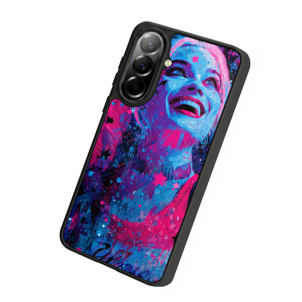 Samsung Galaxy A57 Uyumlu HarleyQueen Tasarımlı Glossy Premium Kılıf