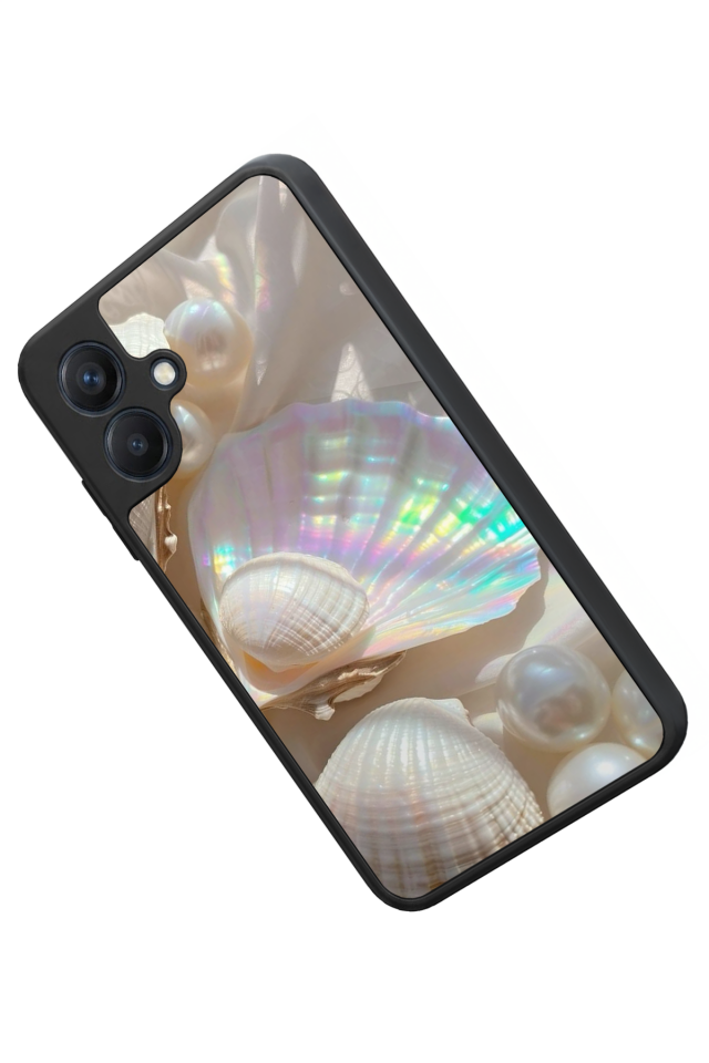 Samsung Galaxy A07 Uyumlu  İnci Tasarımlı Glossy Premium Kılıf
