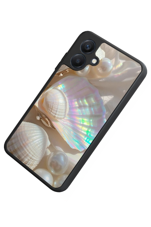 Samsung Galaxy A07 Uyumlu  İnci Tasarımlı Glossy Premium Kılıf