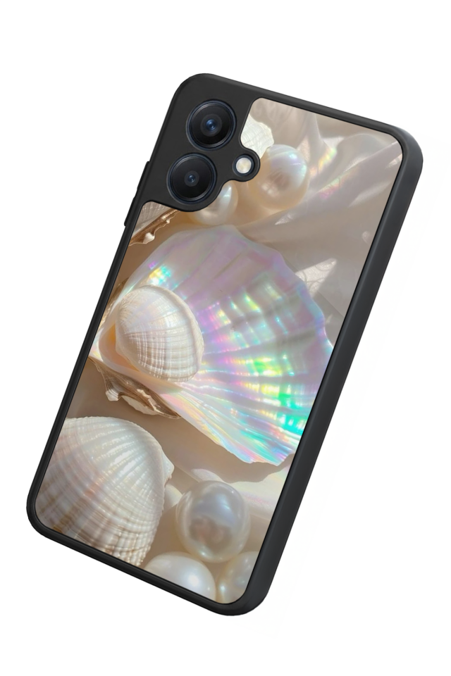 Samsung Galaxy A07 Uyumlu  İnci Tasarımlı Glossy Premium Kılıf