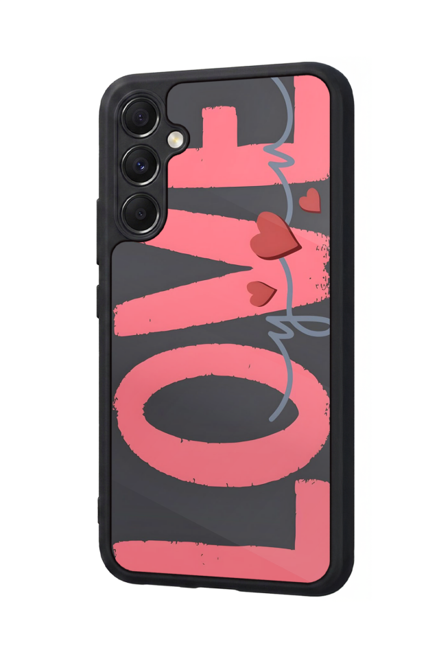 Samsung Galaxy M34 Uyumlu Love Tasarımlı Glossy Premium Kılıf
