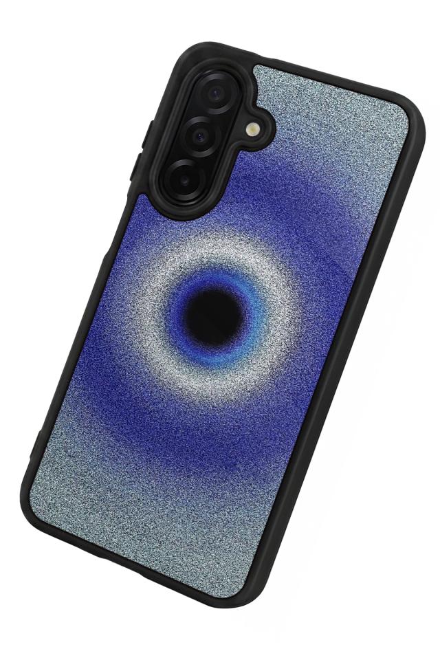Samsung Galaxy A36 Uyumlu Nazar Tasarımlı Glossy Premium Kılıf