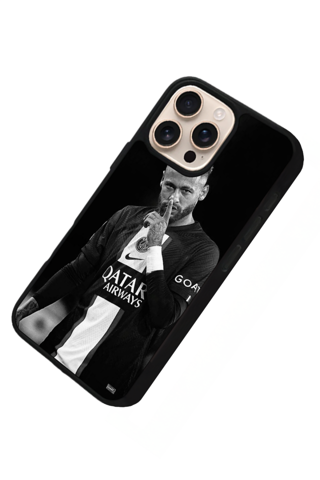 iPhone 15 Pro Uyumlu Neymar Tasarımlı Glossy Premium Kılıf