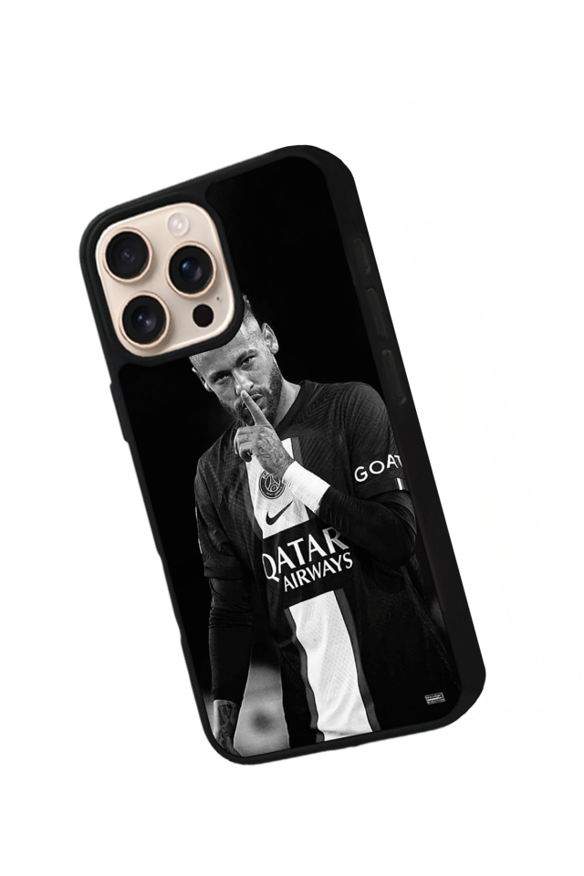 iPhone 15 Pro Uyumlu Neymar Tasarımlı Glossy Premium Kılıf