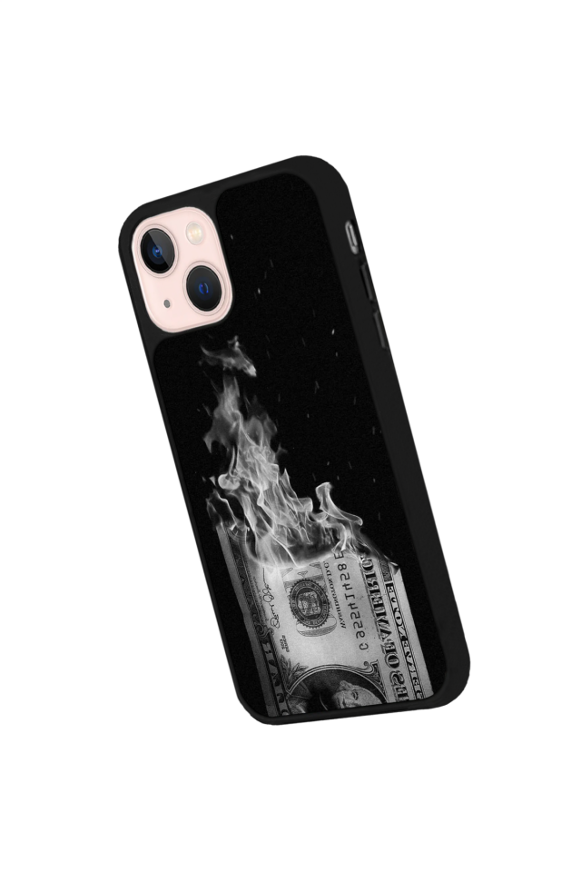 iPhone 13 Mini Uyumlu Para Tasarımlı Glossy Premium Kılıf