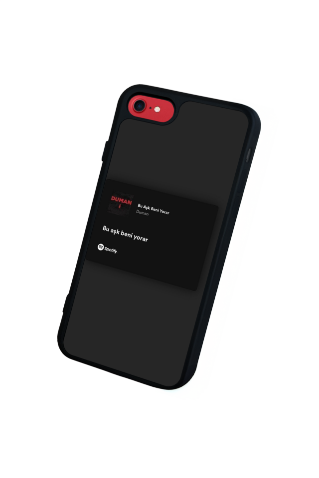 iPhone 7 Uyumlu Sarki Sozleri Tasarımlı Glossy Premium Kılıf
