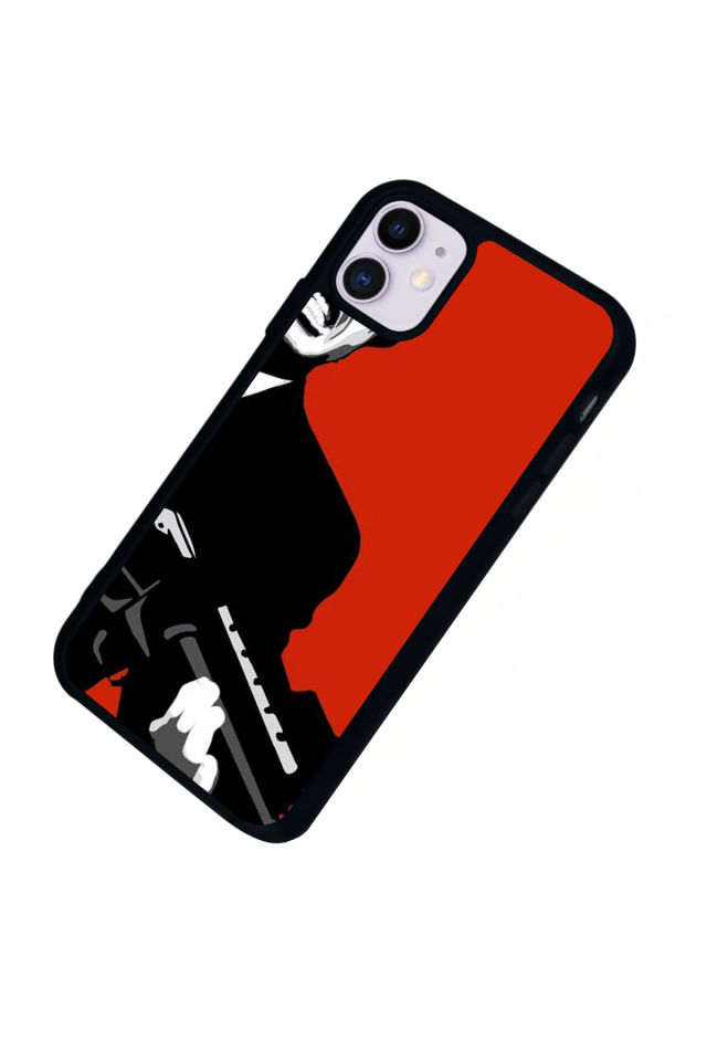 iPhone 11 Uyumlu Scarface Tasarımlı Glossy Premium Kılıf